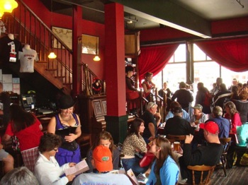 Drink Beer In The Red Onion Saloon, Skagway